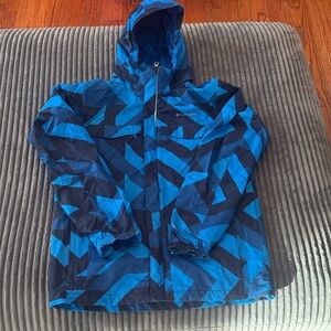 Columbia omnitech Vibrant Blue ski jacket 18-24